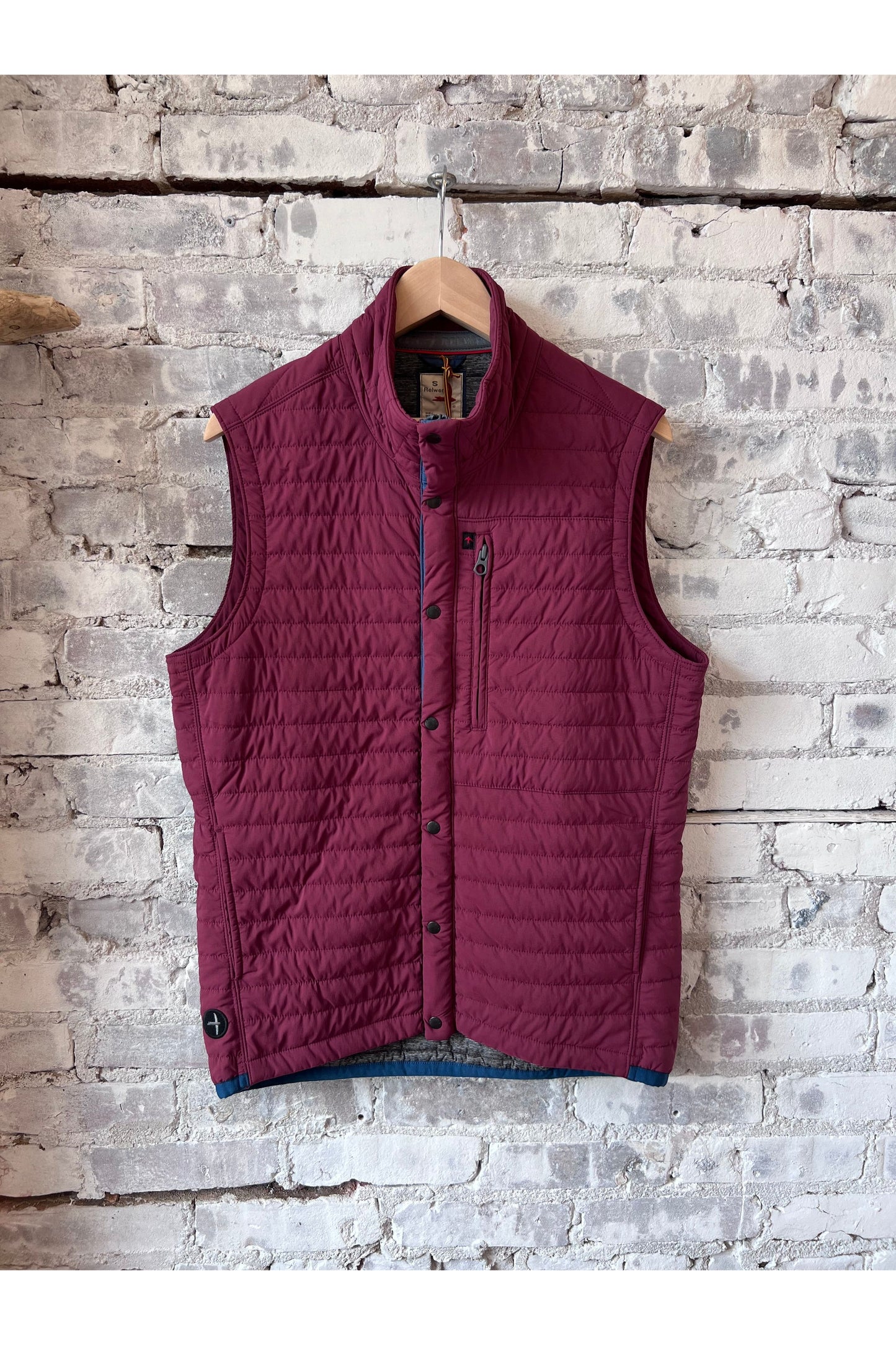 Windzip Vest - Burgundy - DUNE + SALT