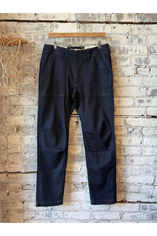 Ltd Supply Pant - Dark Indigo Twill - DUNE + SALT