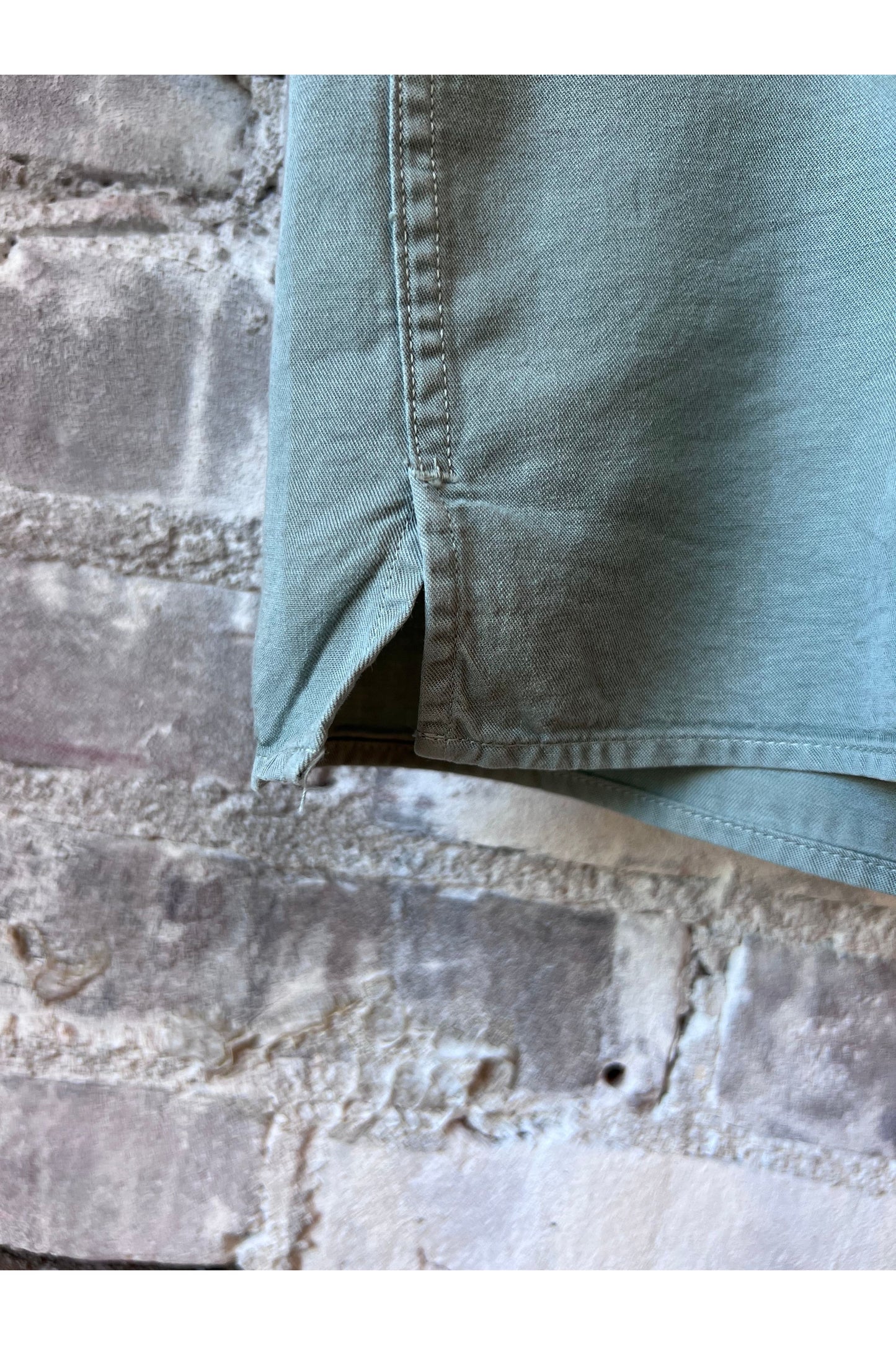 Palm Mc Pat Shirt - Faded Green - DUNE + SALT