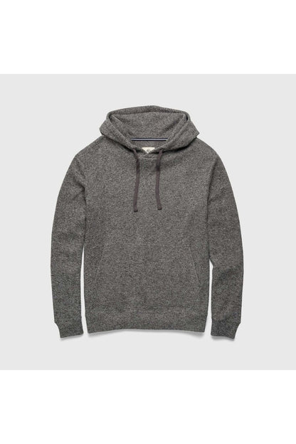 Justin Sweater Fleece Hoodie - Charcoal Heather - DUNE + SALT