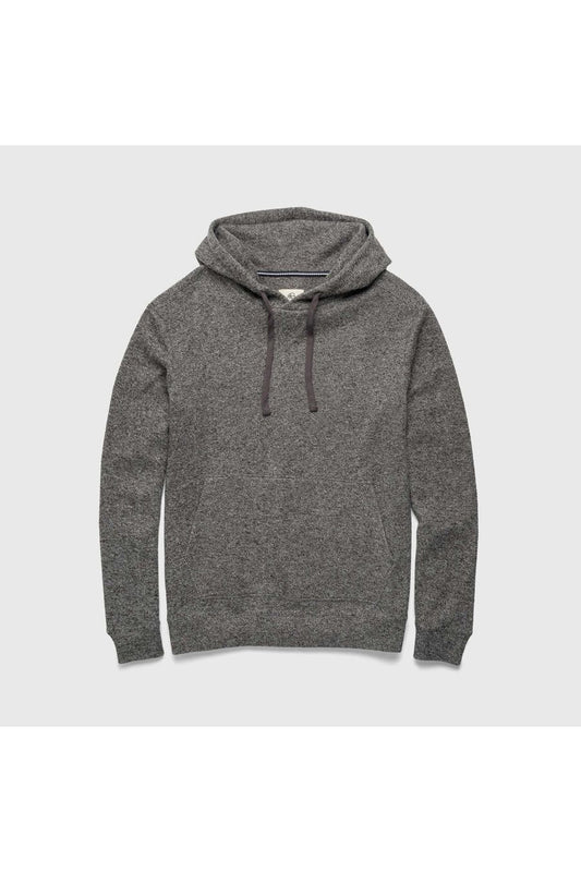 Justin Sweater Fleece Hoodie - Charcoal Heather - DUNE + SALT