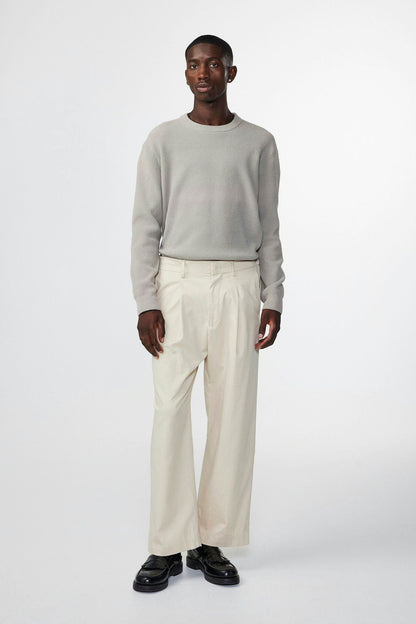 Danny Lightweight Sweater - Fog - DUNE + SALT