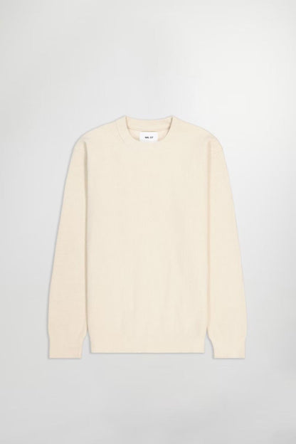 Danny Lightweight Sweater - Ecru - DUNE + SALT
