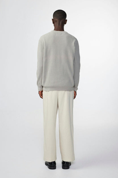 Danny Lightweight Sweater - Fog - DUNE + SALT