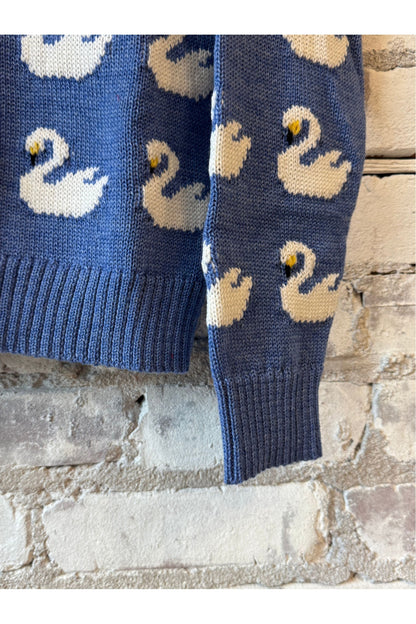 Ugly Duckling Sweater - Blue