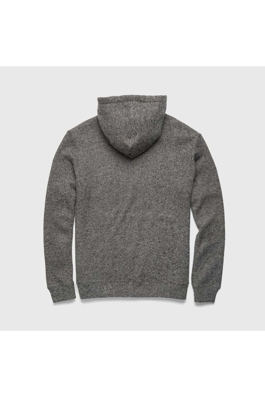 Justin Sweater Fleece Hoodie - Charcoal Heather - DUNE + SALT