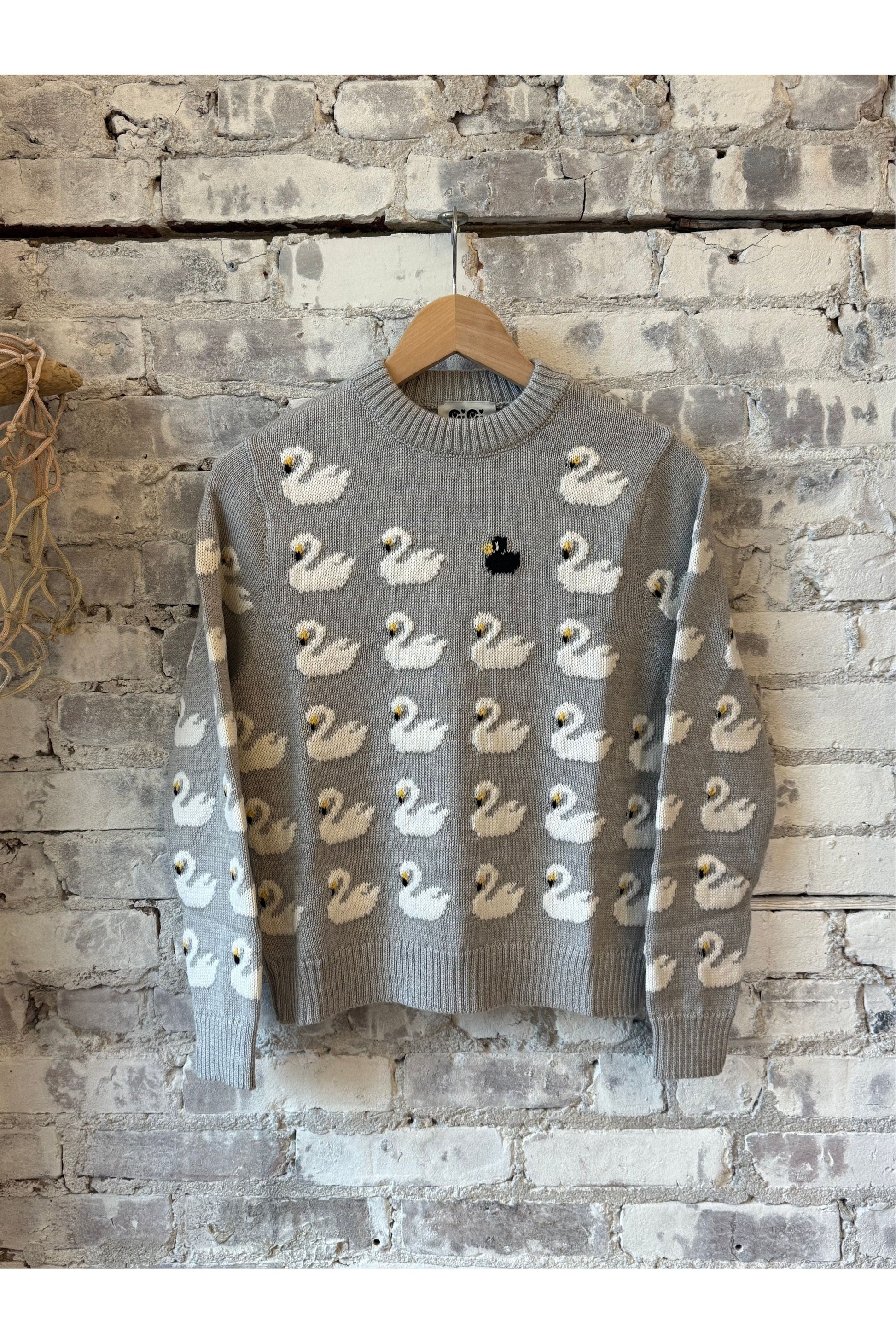 Ugly Duckling Sweater - Light Grey - DUNE + SALT