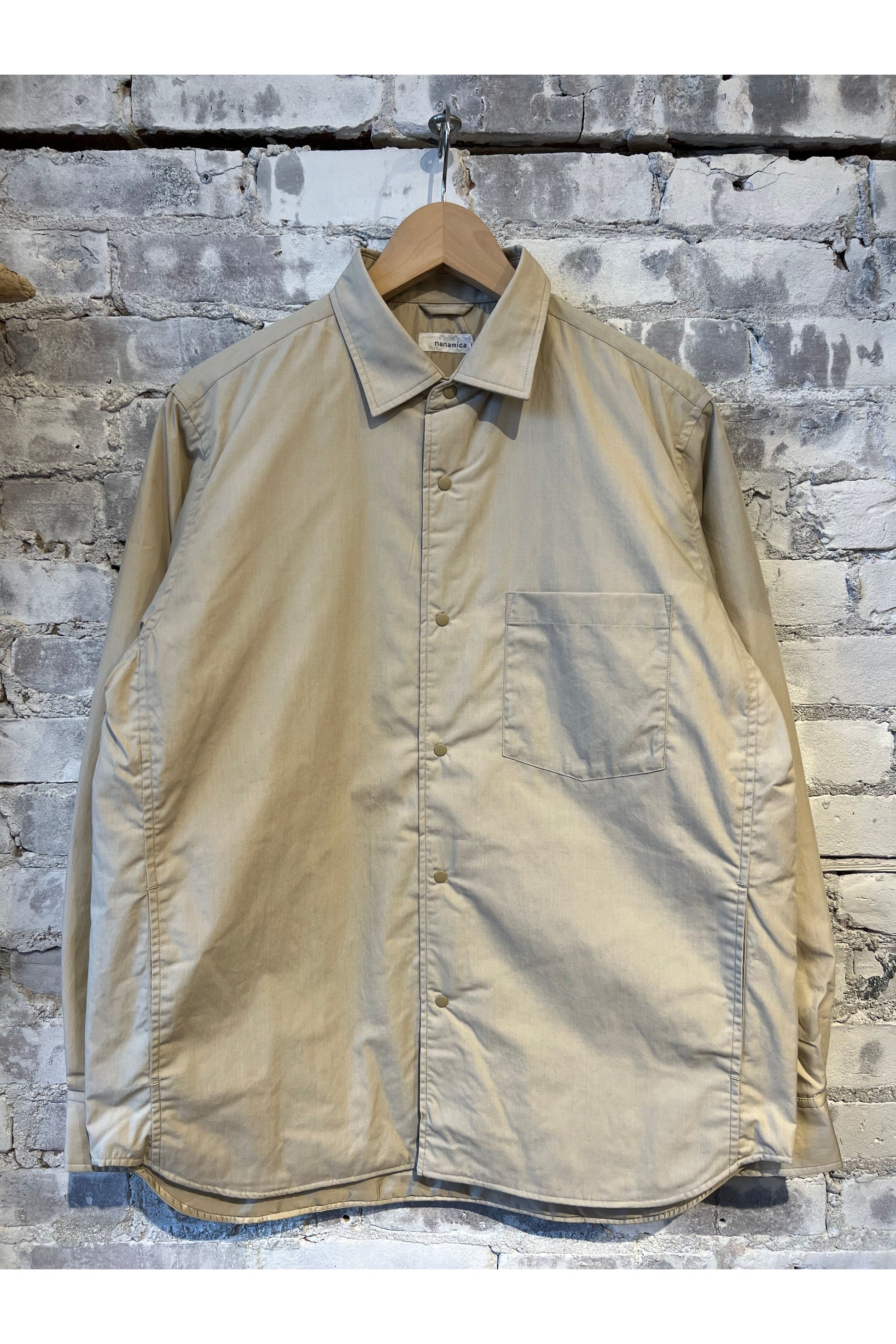Insulation Shirt Jacket - Beige - DUNE + SALT