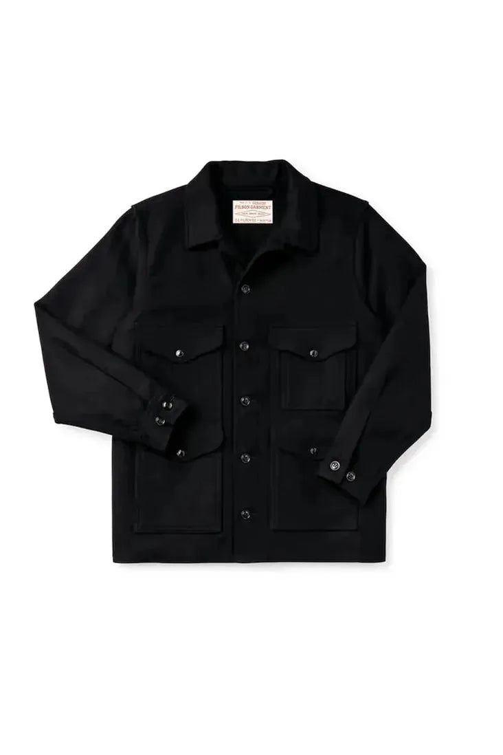 Mackinaw Wool Cruiser Jacket - Dark Navy - DUNE + SALT