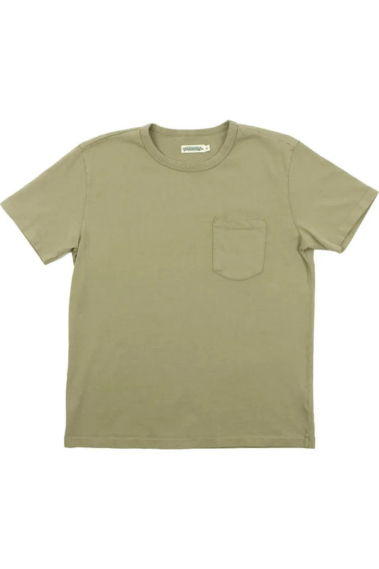 13 Ounce Pocket T-Shirt - Fog - DUNE + SALT