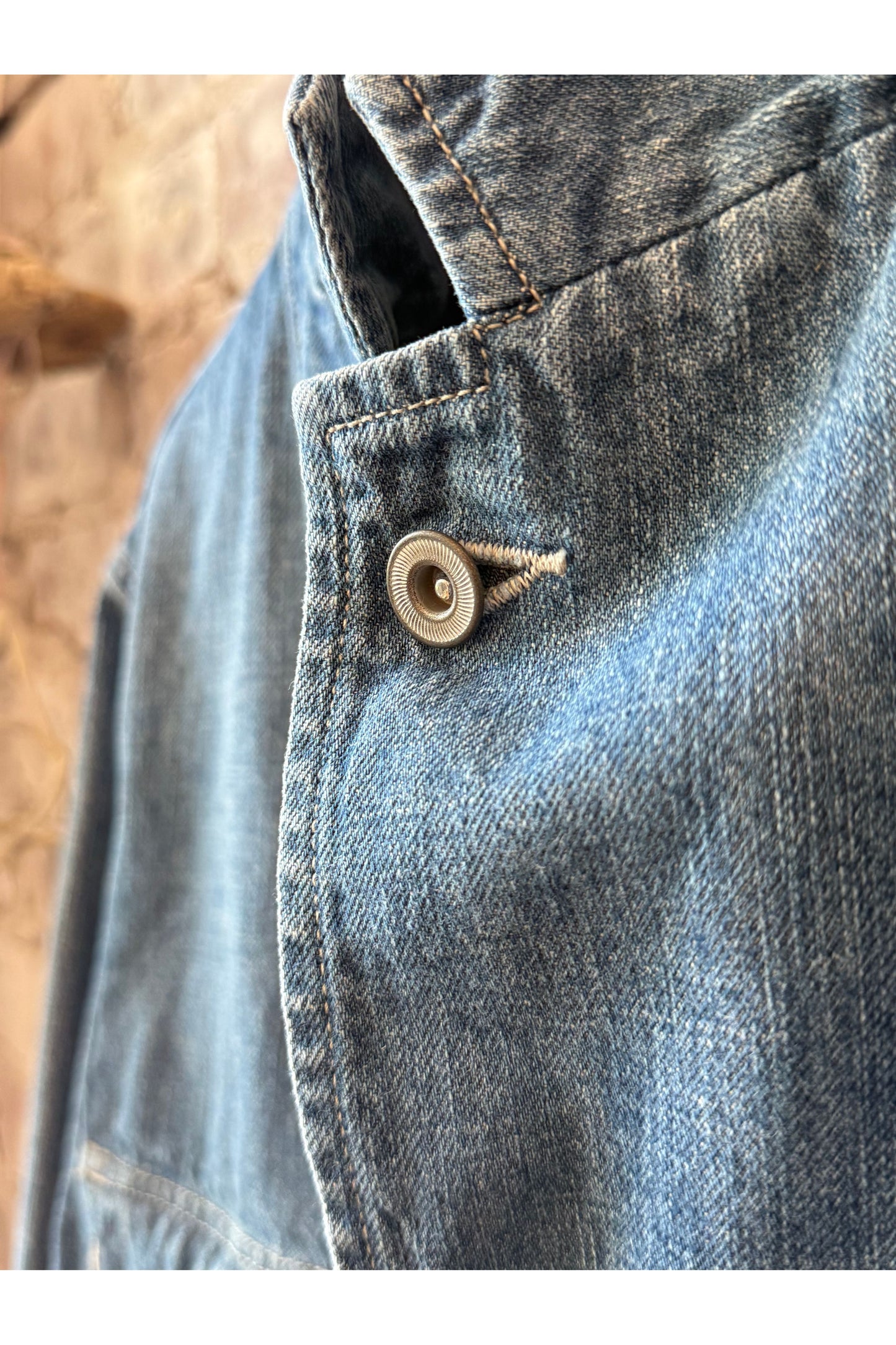 11 oz CO/LI Denim Coverall Jacket - Blue - DUNE + SALT