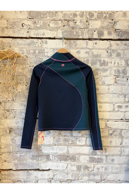 Wool Sculpt Merino Mock Neck - Slushi