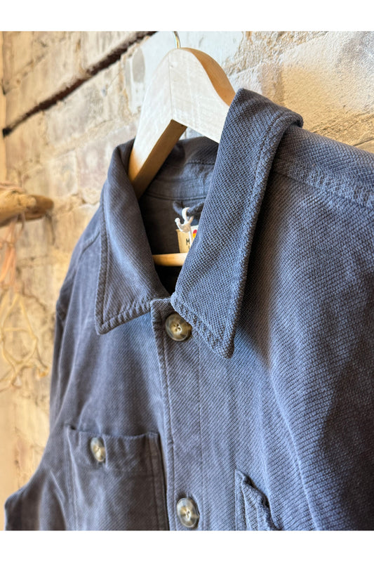 Max Moleskin Overshirt - Mood Indigo - DUNE + SALT