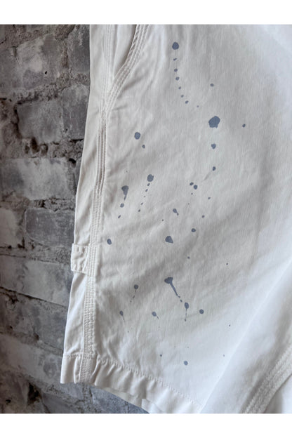 Paint Splatter Painter Short - White - DUNE + SALT