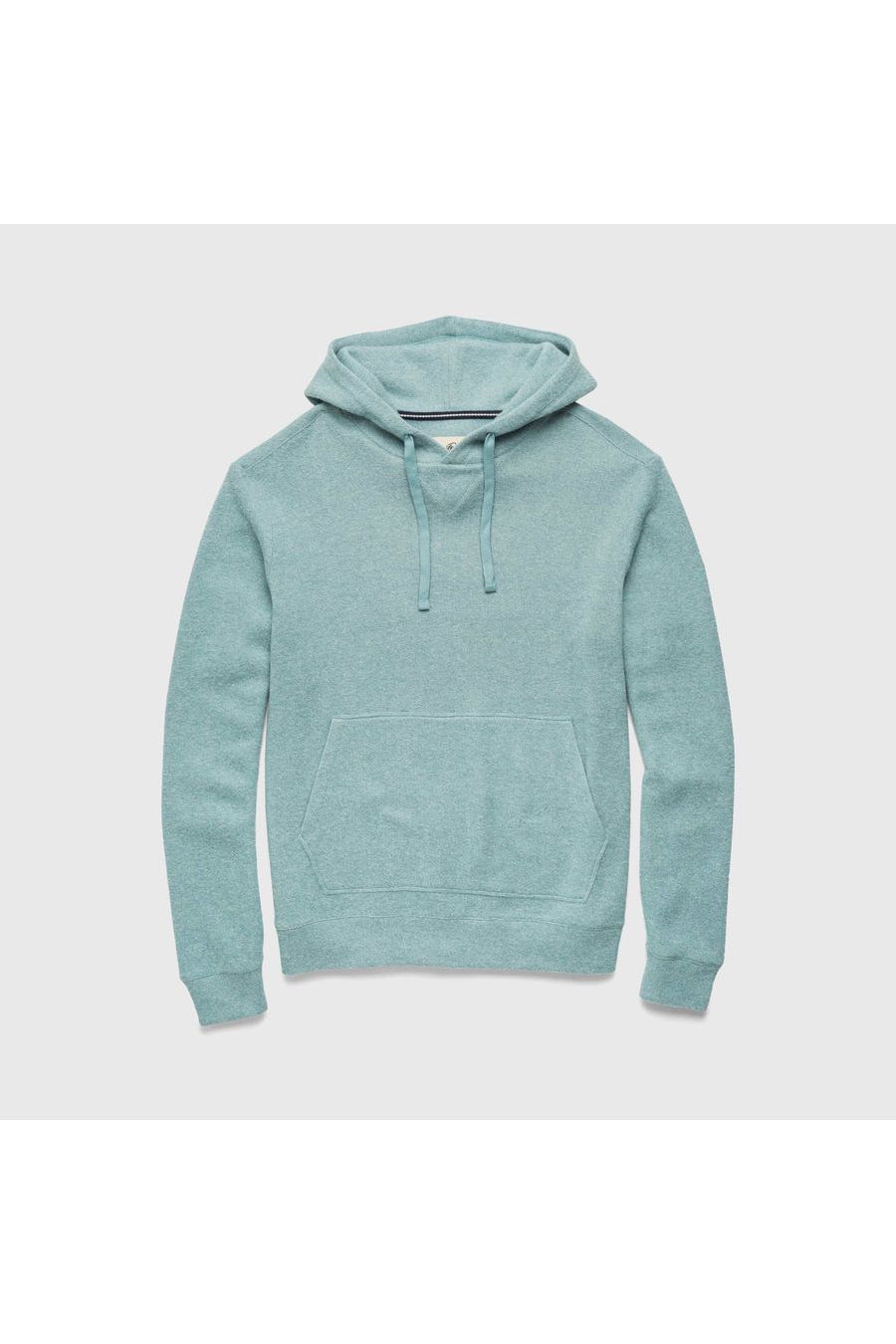 Justin Sweater Fleece Hoodie - Aqua Heather - DUNE + SALT