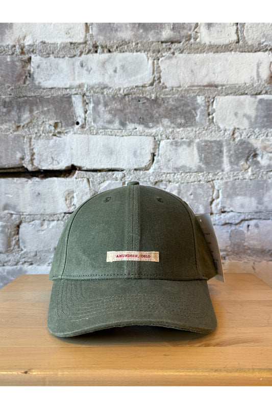 Waxed Cotton Cap - Olive - DUNE + SALT