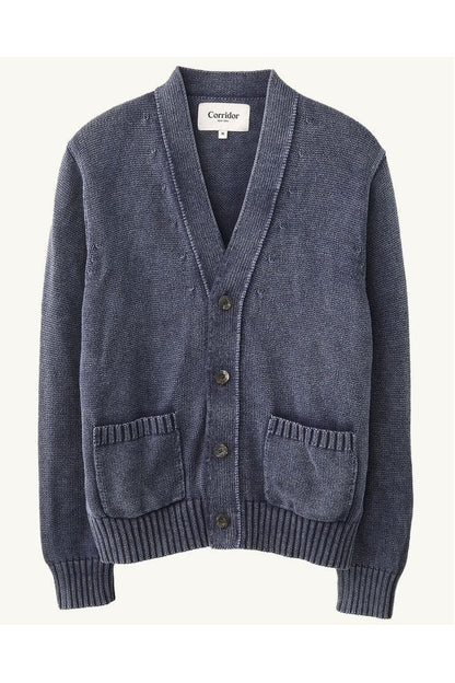 Acid Wash Cardigan - Midnight - DUNE + SALT