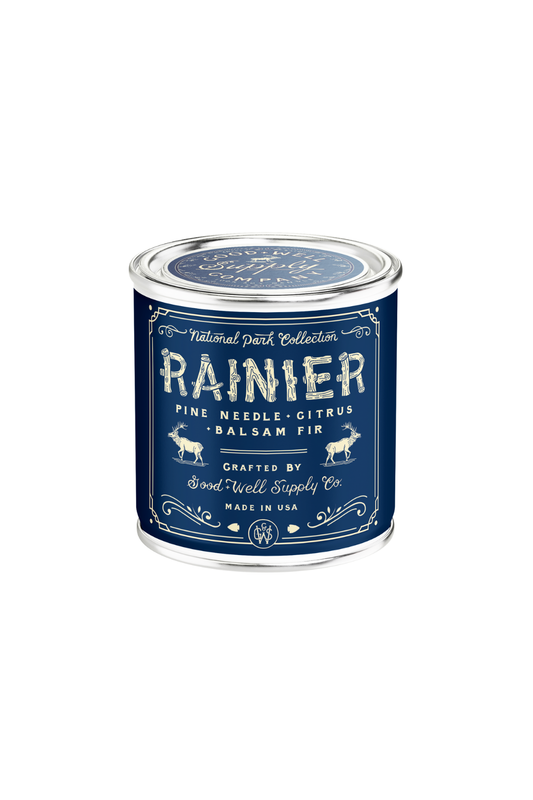 Rainier National Park Candle