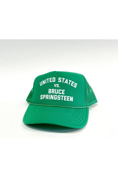 United States vs. Bruce Springsteen Trucker Hat - Kelly/White - DUNE + SALT