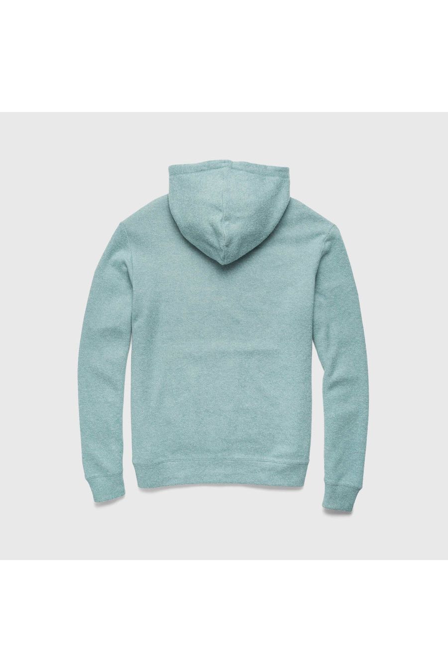 Justin Sweater Fleece Hoodie - Aqua Heather - DUNE + SALT