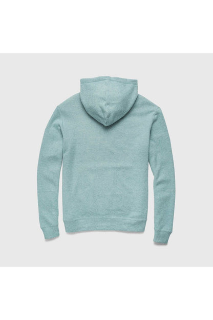 Justin Sweater Fleece Hoodie - Aqua Heather - DUNE + SALT