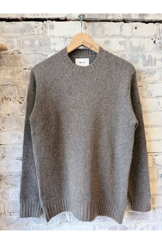 Jacobo Boucle Yarn Sweater - Demitasse - DUNE + SALT