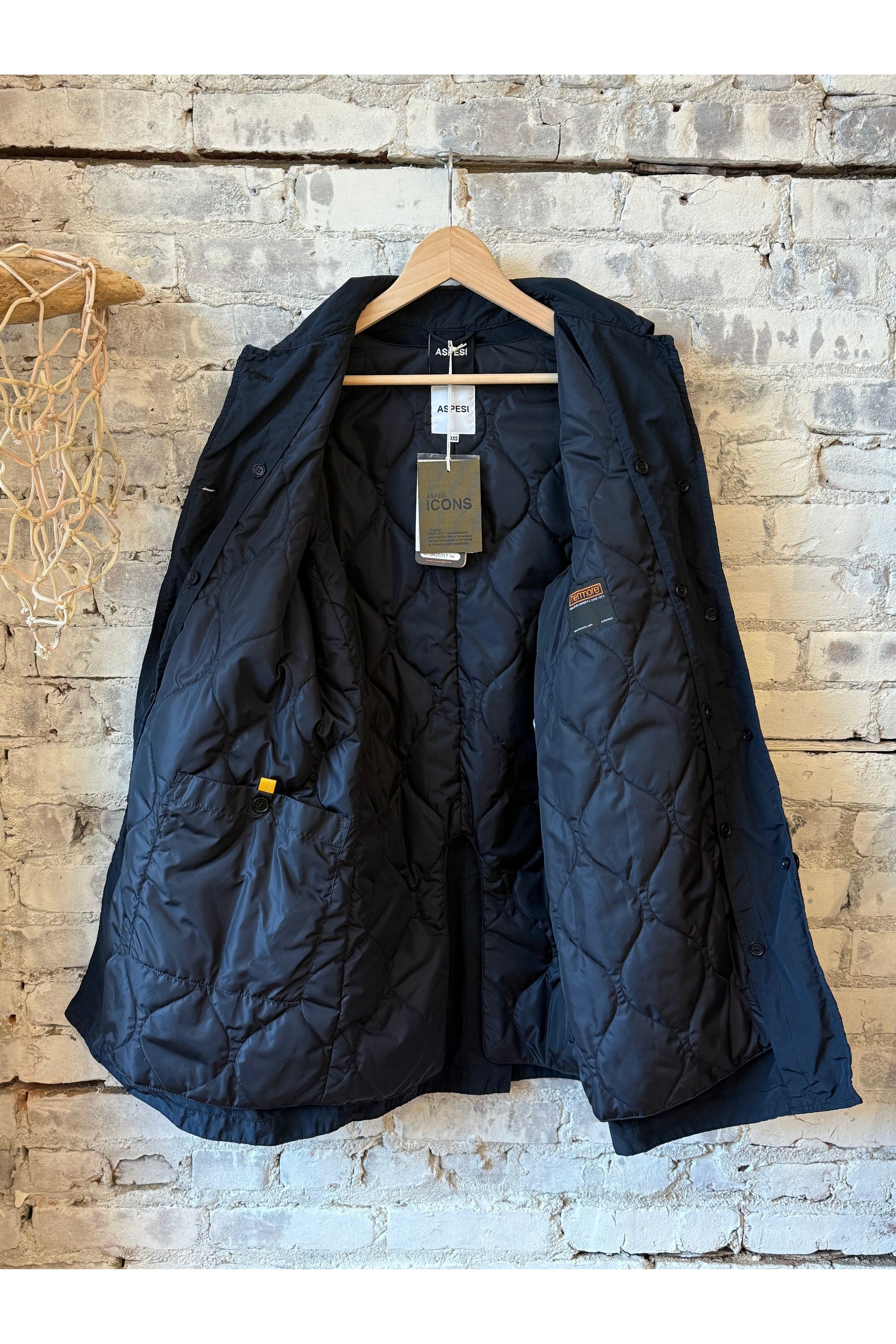 Women's 2-in-1 Garment Dyed Car Coat - Navy - DUNE + SALT