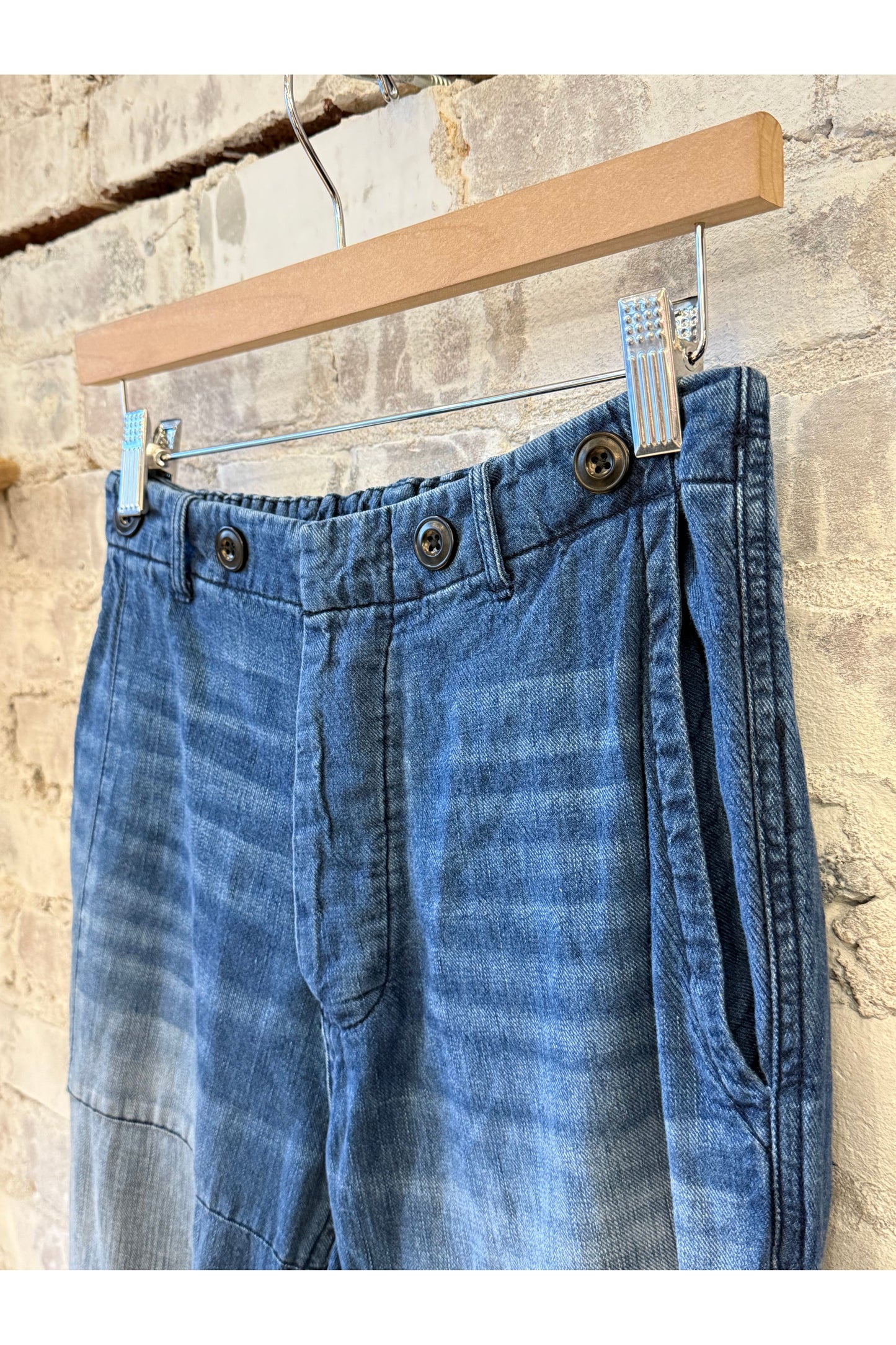 INDIGO FRENCH/SAILORS PANT - Indigo 2