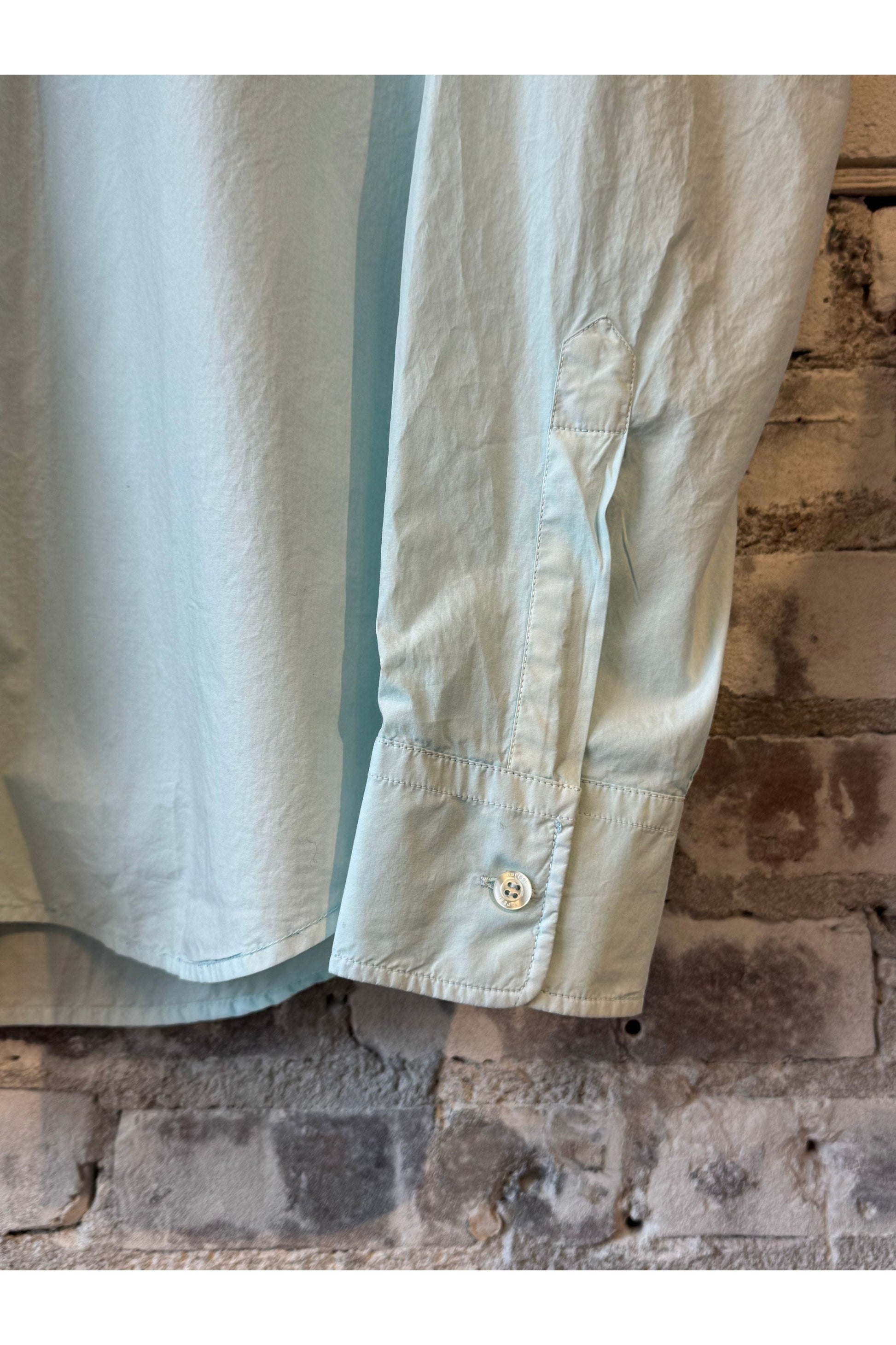 Fred Garment-Dyed Shirt - Sky Blue - DUNE + SALT