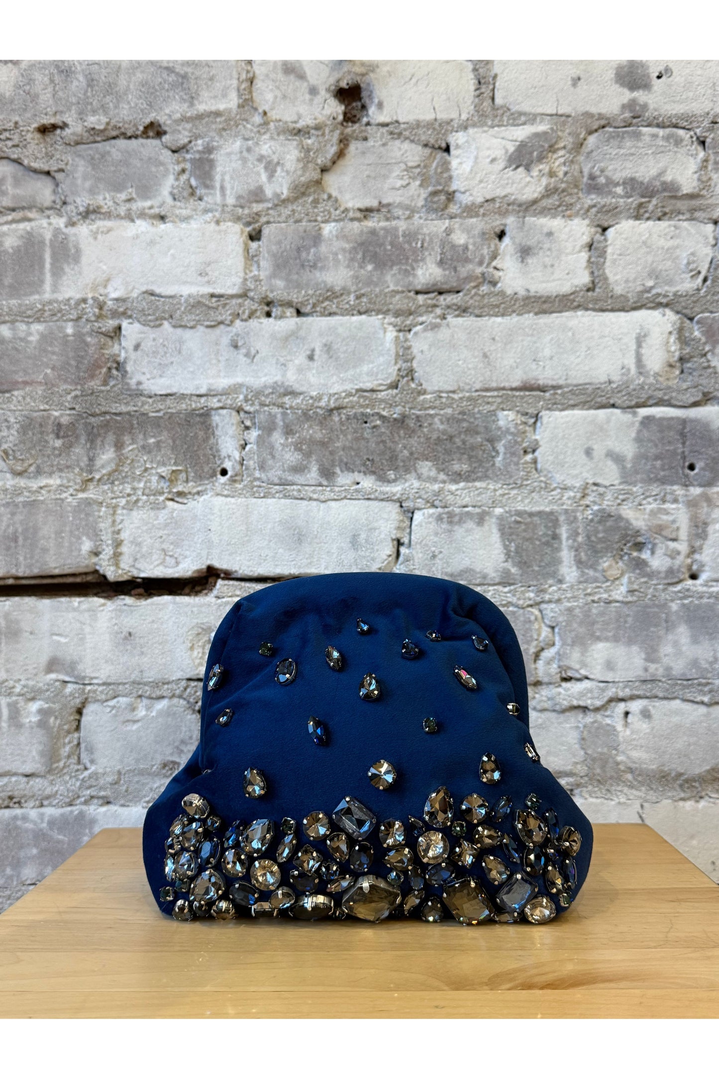 Pepita Clutch - Blue