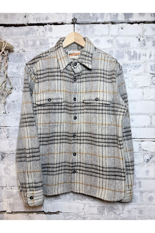 Benson Yarn-Dyed Flannel Shirt - Smoke Plaid - DUNE + SALT