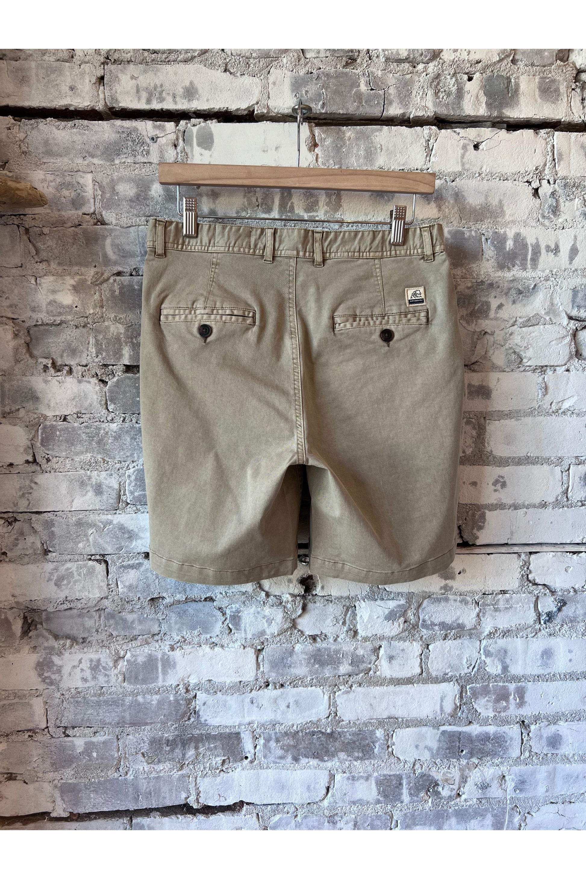Andrew Stretch Twill Short - Chinchilla - DUNE + SALT