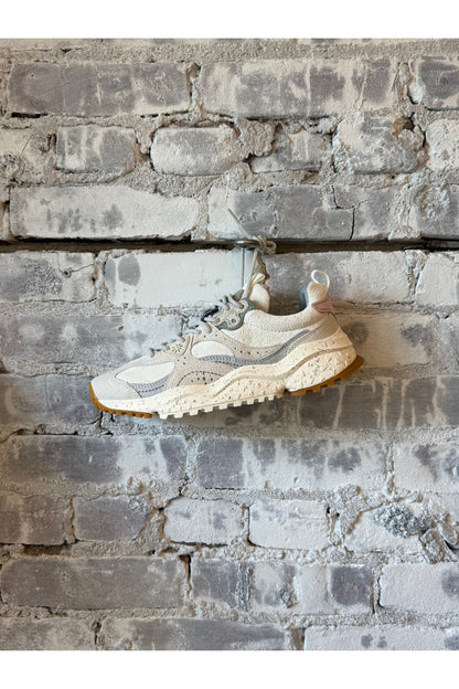 Wave Women's Hairy Velour Sneaker - Blue/Grey/Gum - DUNE + SALT