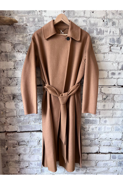DoubleFace Coat - Biscotti Brown - DUNE + SALT