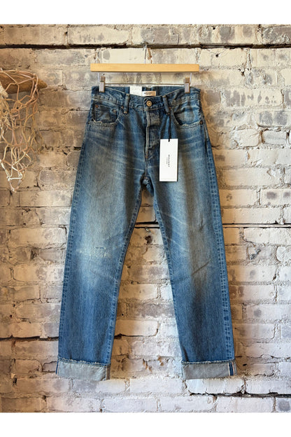 Frederica Straight Selvedge Jean - DUNE + SALT