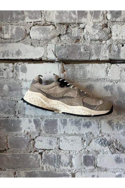 Wave Men's Hairy Velour Sneaker - Dove - DUNE + SALT