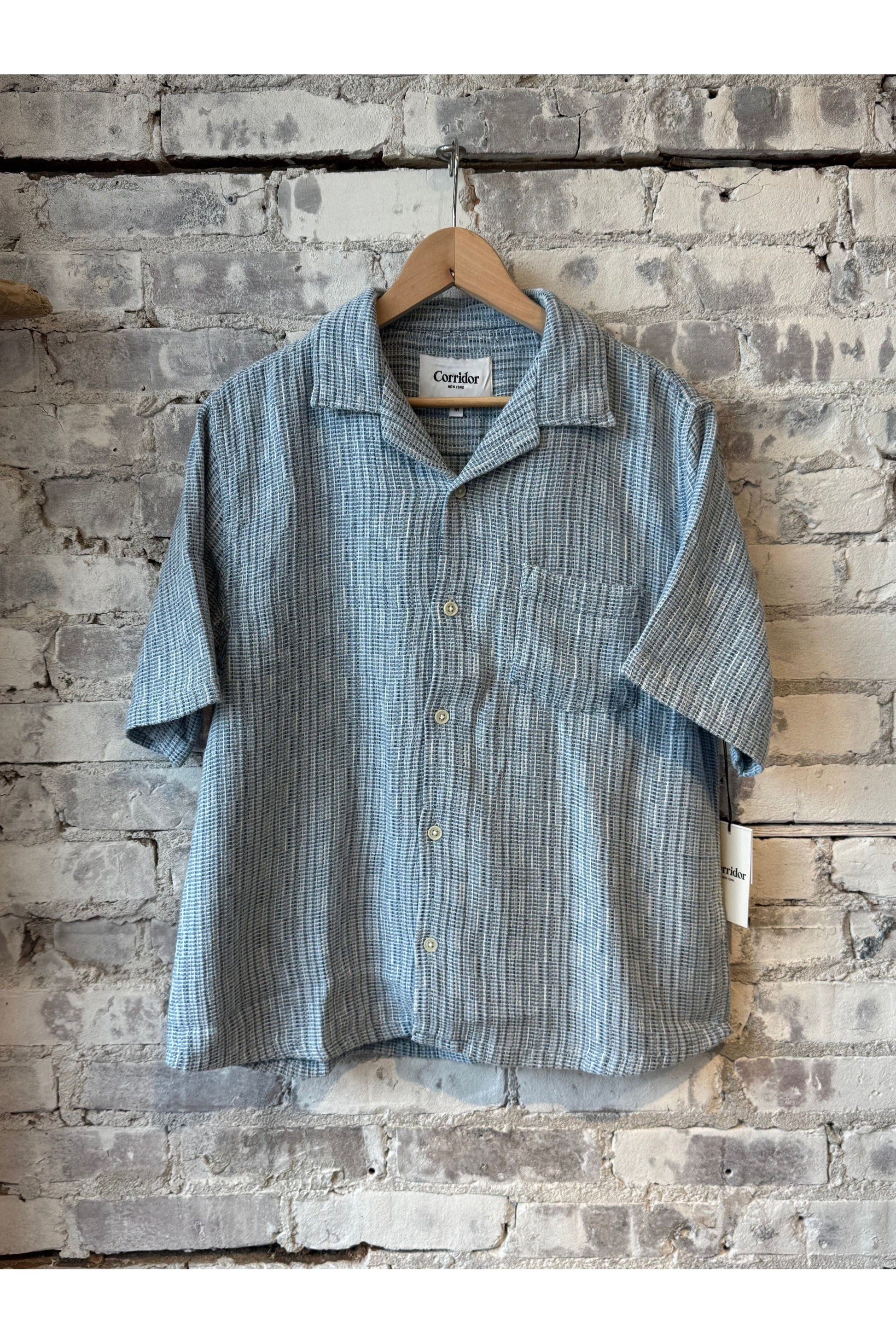 Rainbow Weave SS Camp - Indigo - DUNE + SALT