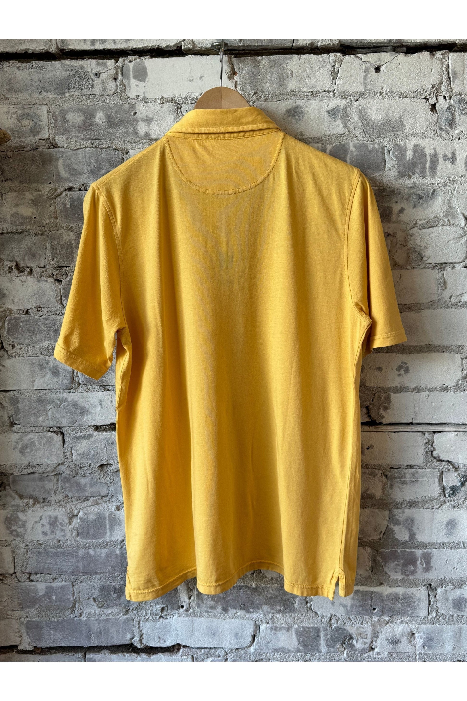 SS Cotton Jersey Polo - Sunshine - DUNE + SALT