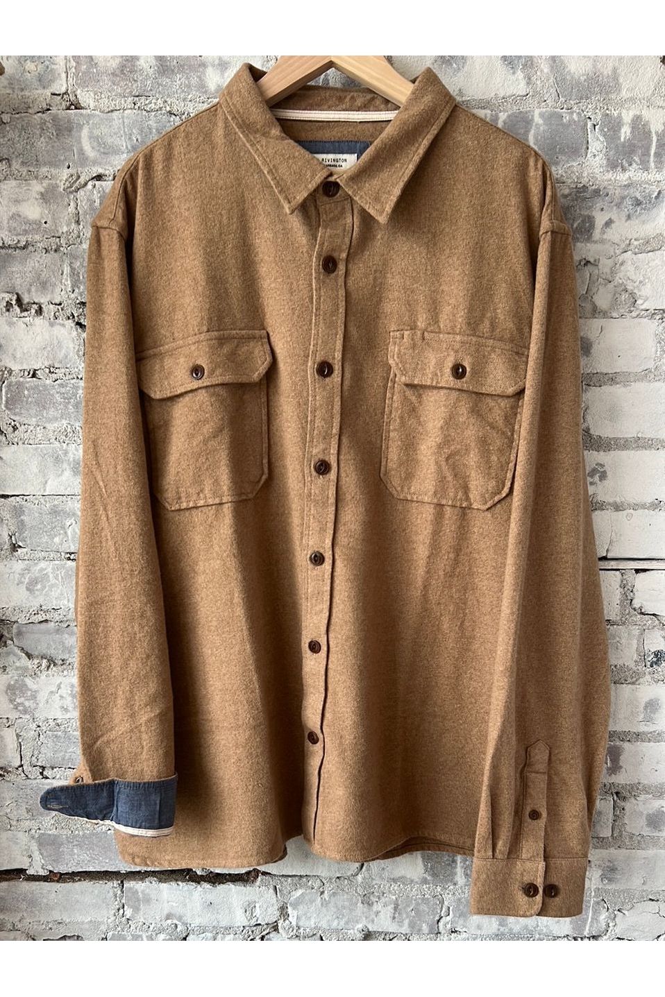 Utility Flannel - Camel - DUNE + SALT