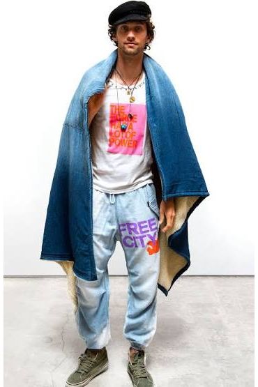 FREECITY X COMMUNE INDIGO SHERPA-BEAR BLANKET
- Indigo Blues - DUNE + SALT