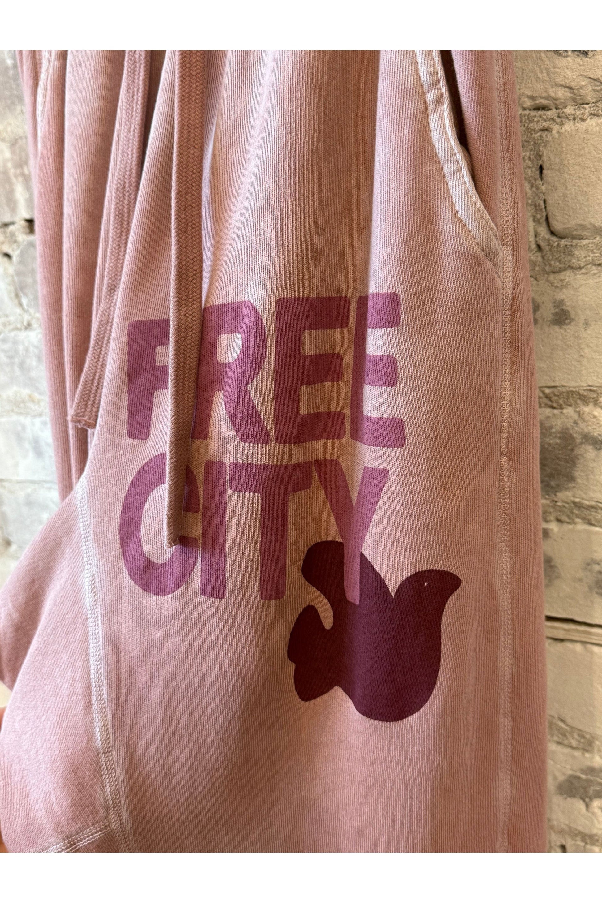 FREECITYLARGE SUNFADES Pocket Sweatpant - Blush - DUNE + SALT