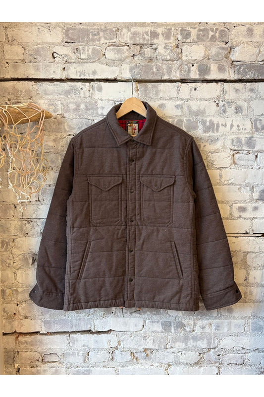 Moleskin Snap CPO - Dark Brown