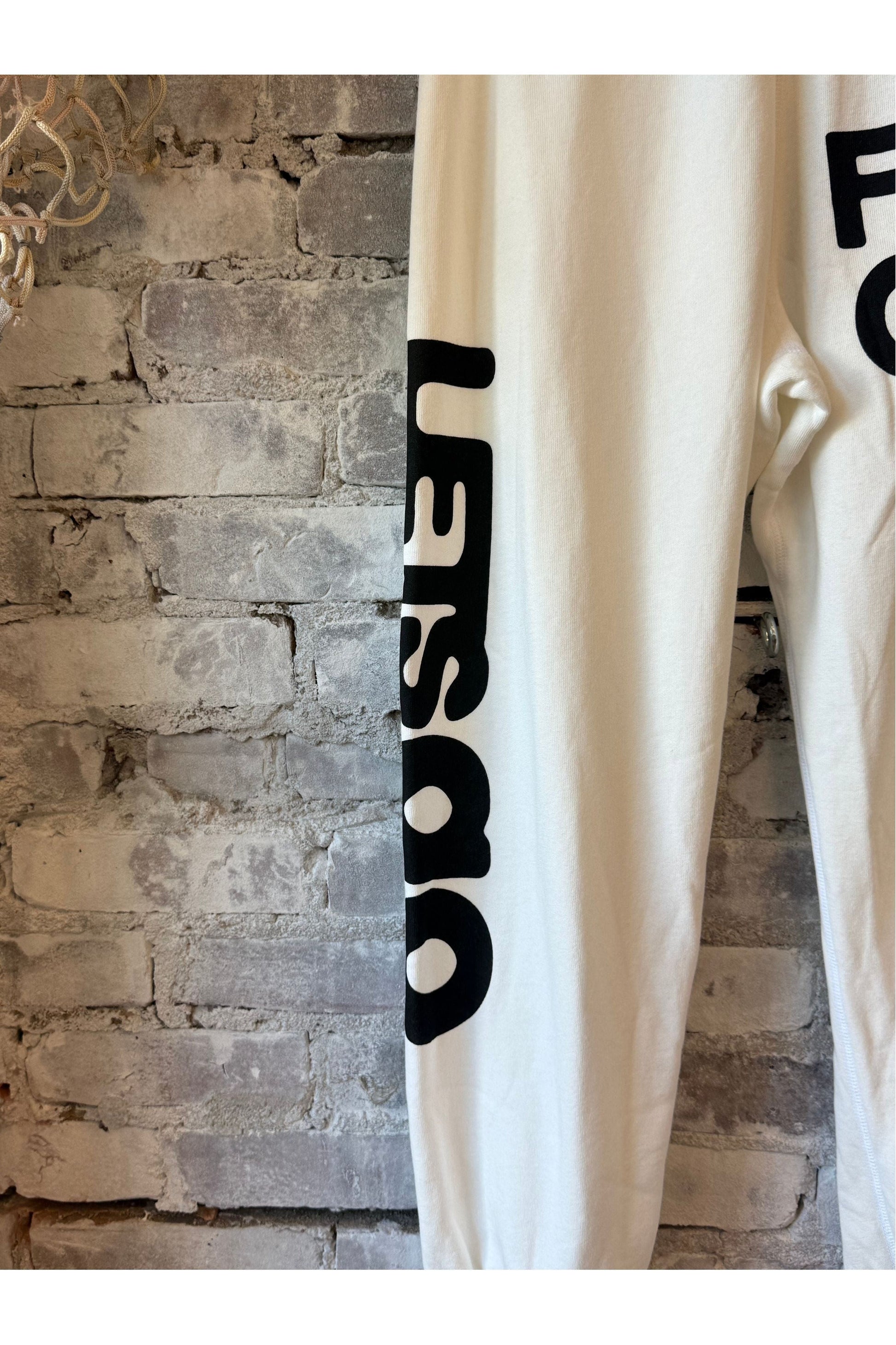 CIRCA'99 OG LETSGO OLDSCHOOL POLYBLEND/FLUFF sweat - superwhite - DUNE + SALT