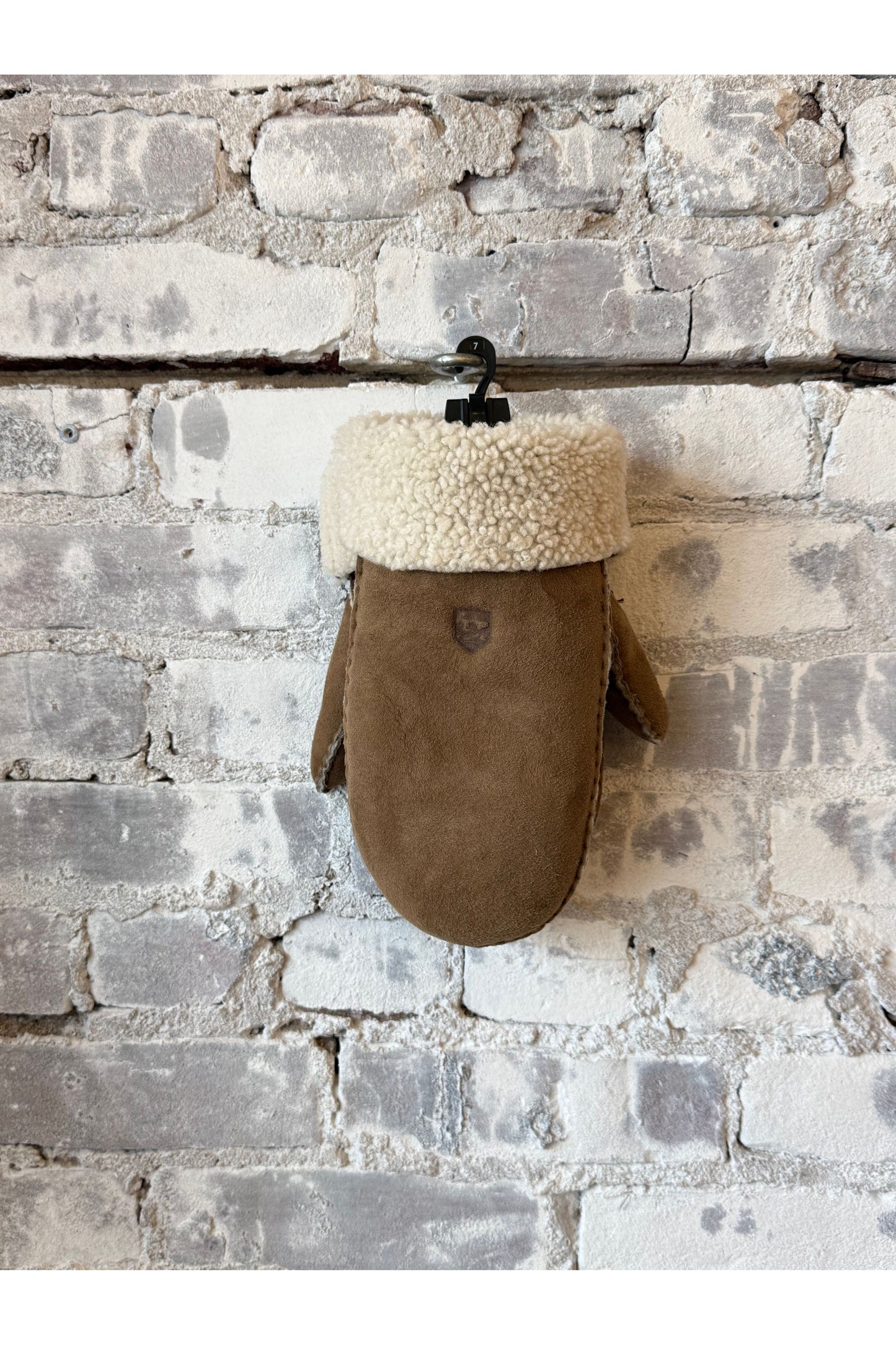 Sheepskin Mitt - Beige