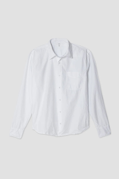 Poplin Standard Shirt - White - DUNE + SALT