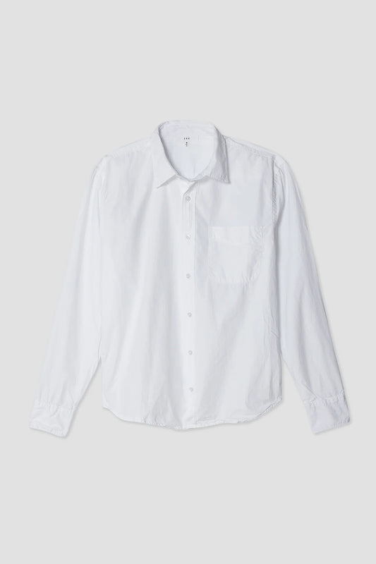 Poplin Standard Shirt - White - DUNE + SALT