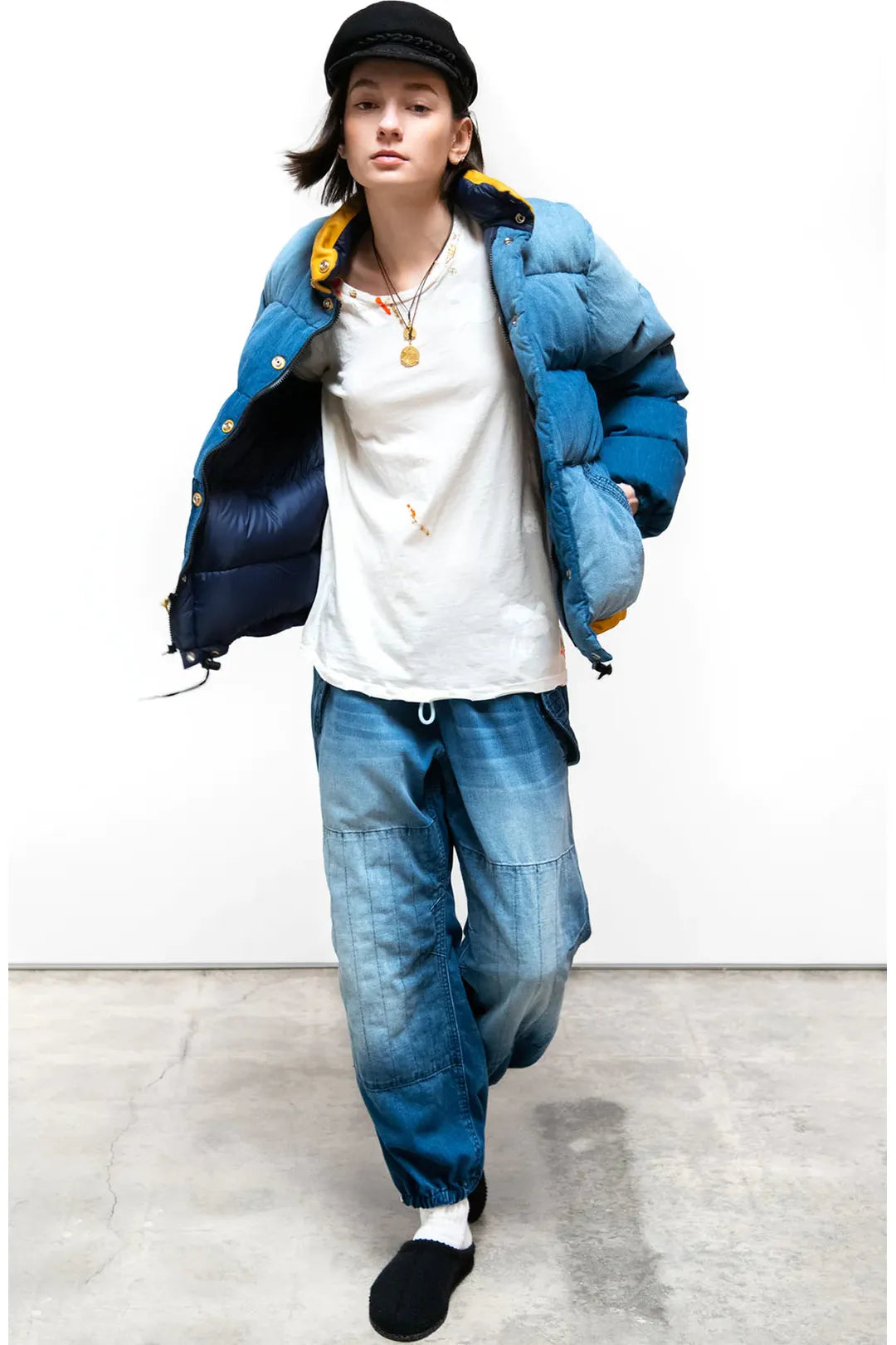 INVERNESS SUPERVINTAGE CIRCA'82 PUFFY COAT - Indigo - DUNE + SALT