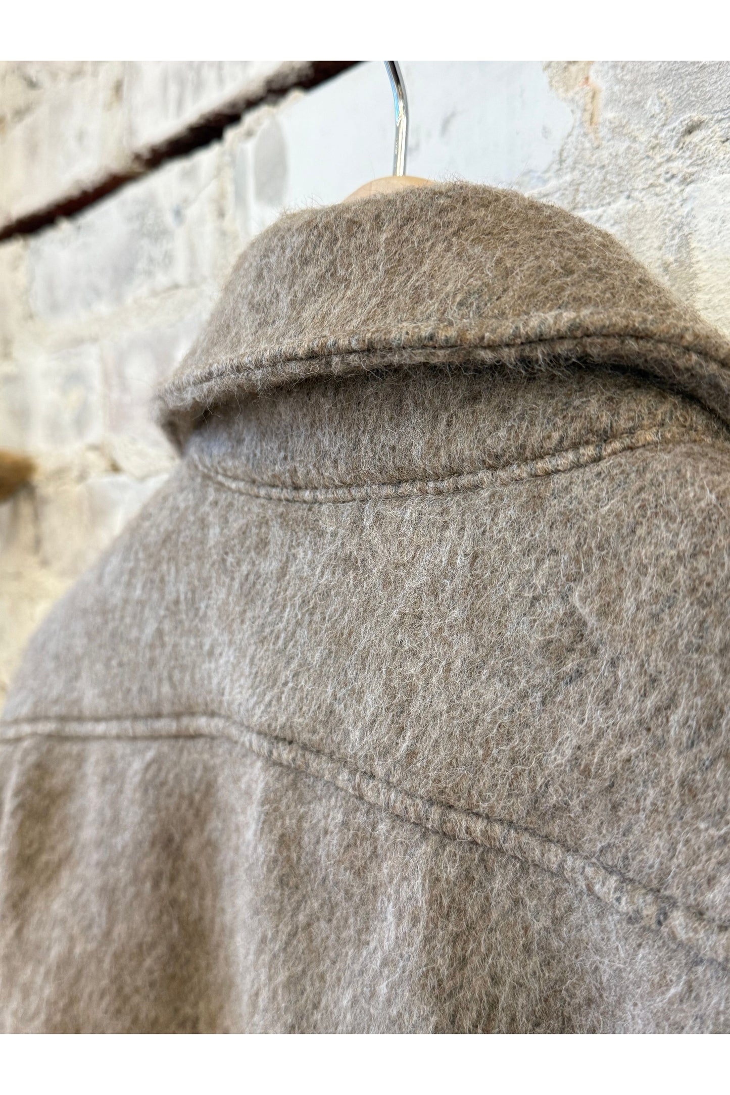 Mendon Wool Shirt Jacket - Tan