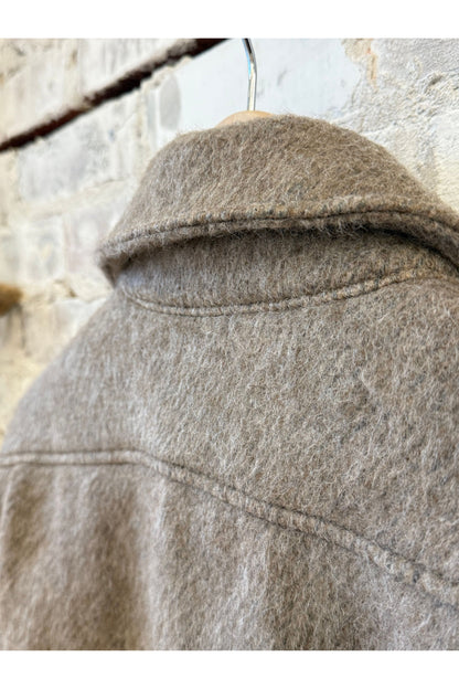 Mendon Wool Shirt Jacket - Tan