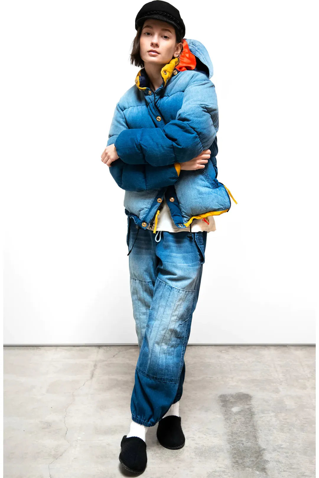 INVERNESS SUPERVINTAGE CIRCA'82 PUFFY COAT - Indigo - DUNE + SALT